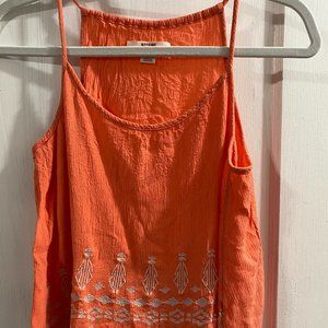Target Mossimo Aztec Pattern Tank Top - Orange, Coral